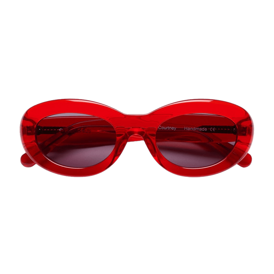 Courtney / Transparent Red Courtney / Transparent Red