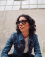 Dillinger / Camo Tortoise Acetate & Dark Green Lens - Shade Files