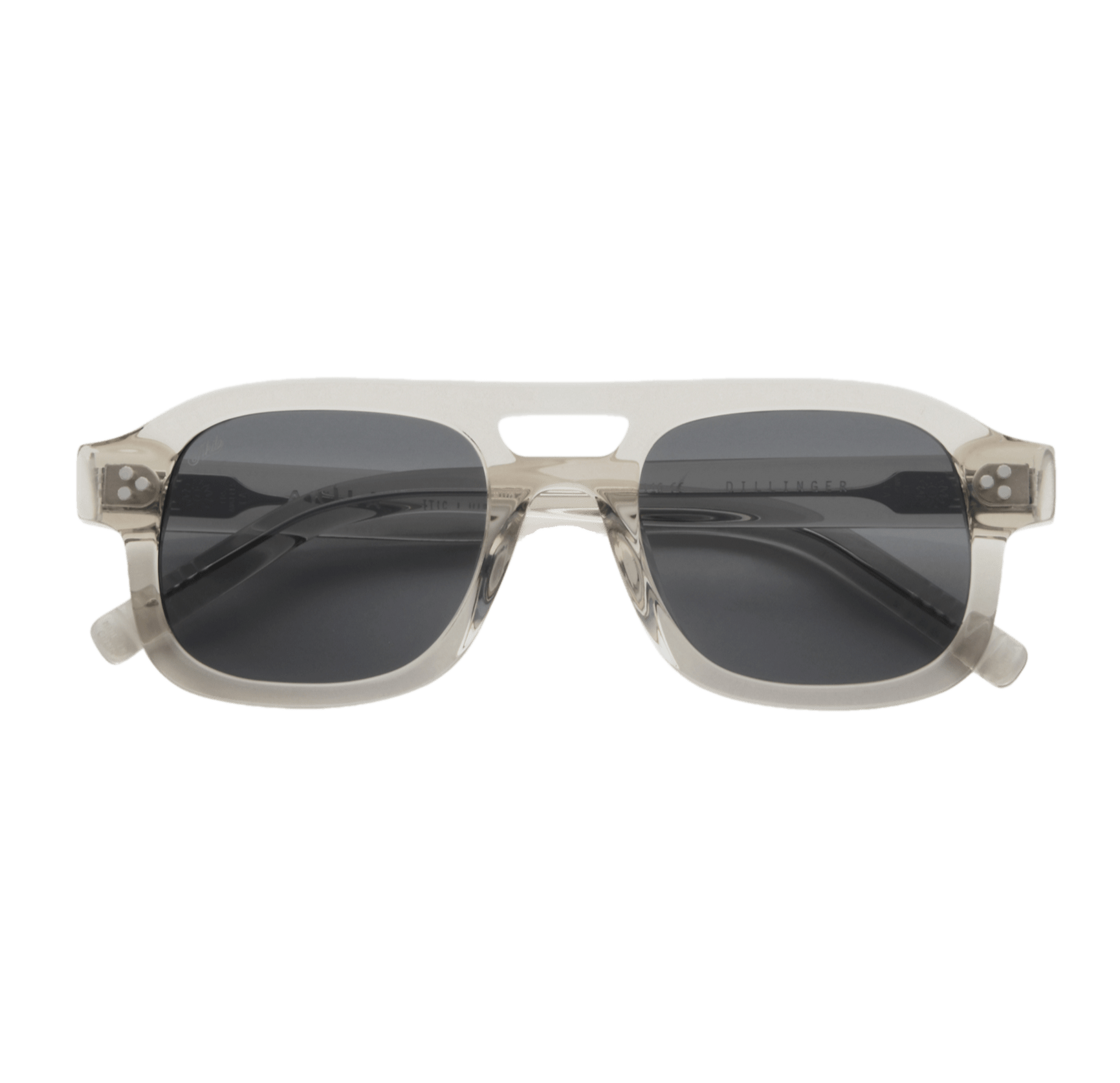 Dillinger / Warm Grey Acetate & Black Lens - Shade Files