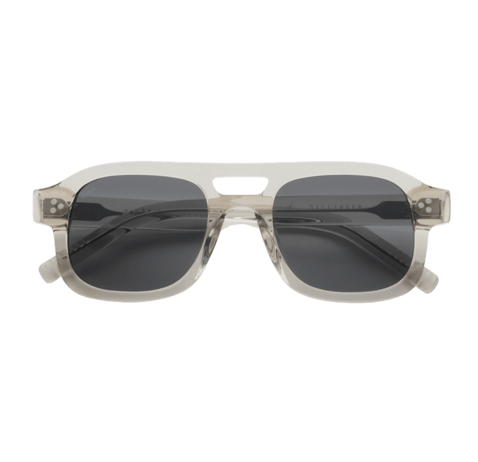Dillinger / Warm Grey Acetate & Black Lens Dillinger / Warm Grey Acetate & Black Lens