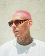 Eazy / Red Havana Acetate & Brown Lens - Shade Files