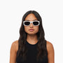 Eazy / White Acetate & Black Lens - Shade Files