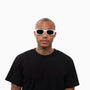 Eazy / White Acetate & Black Lens - Shade Files
