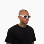 Eazy / White Acetate & Black Lens - Shade Files