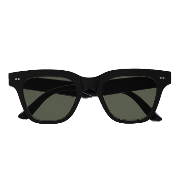Ellis / Black & Green Solid Lens Ellis / Black & Green Solid Lens