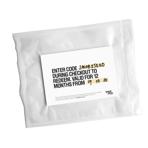 Gift Card / $400 - Shade Files