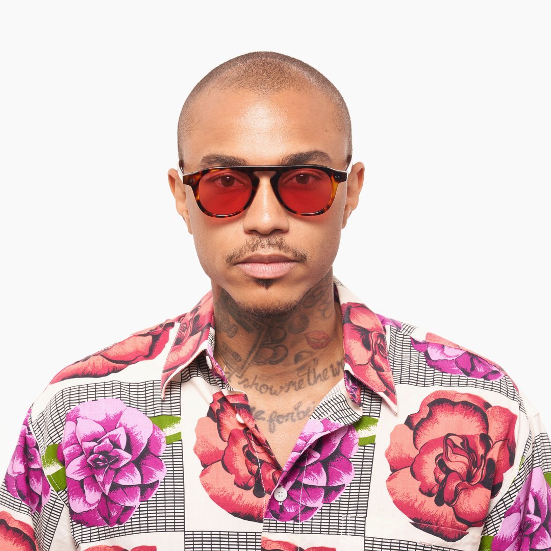 Jive / Tortoise Acetate & Rose Lens - Shade Files