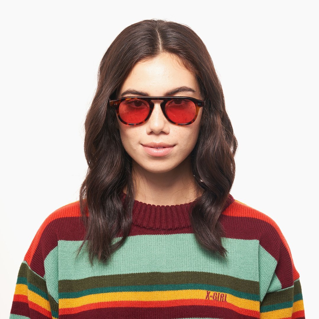 Jive / Tortoise Acetate & Rose Lens - Shade Files