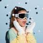 Junior Kids Ski Snowboard Goggles / Black - Shade Files