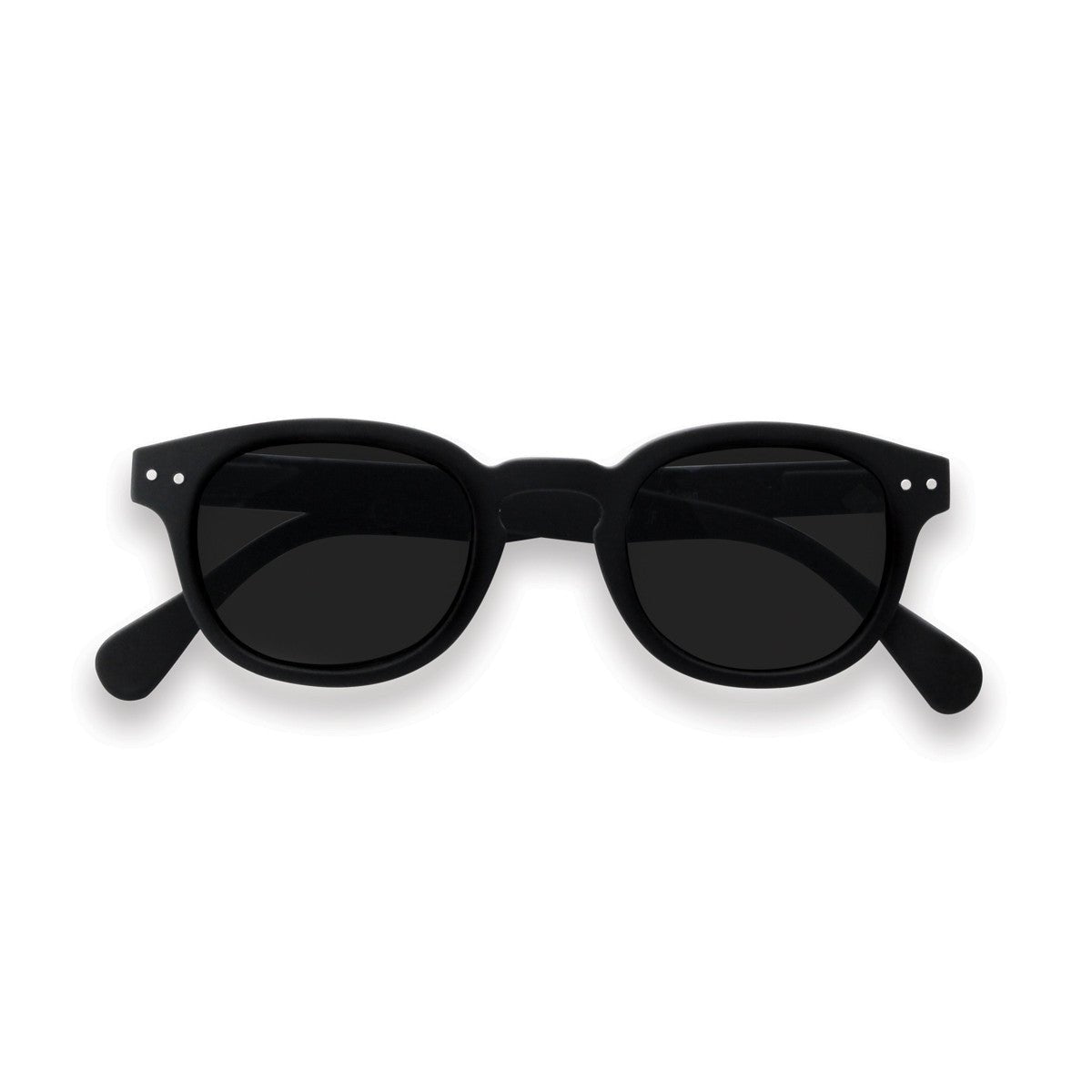 Junior Kids Sunglasses / 3 - 10 Years / Style C / Black - Shade Files