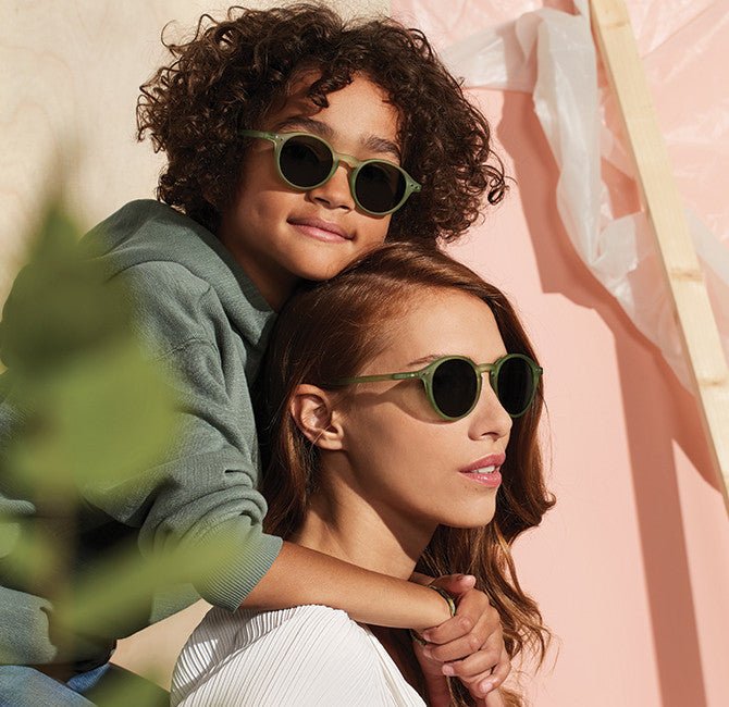 Junior Kids Sunglasses / 3 - 10 Years / Style G / Light Pink - Shade Files