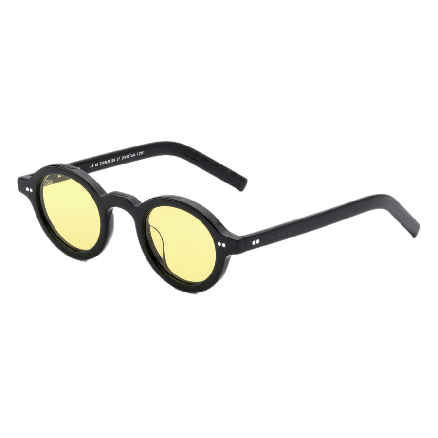 Kaya / Black Acetate & Yellow Lens - Shade Files