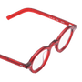 Kaya Optical / Cherry Acetate & Blue - Light Lens - Shade Files