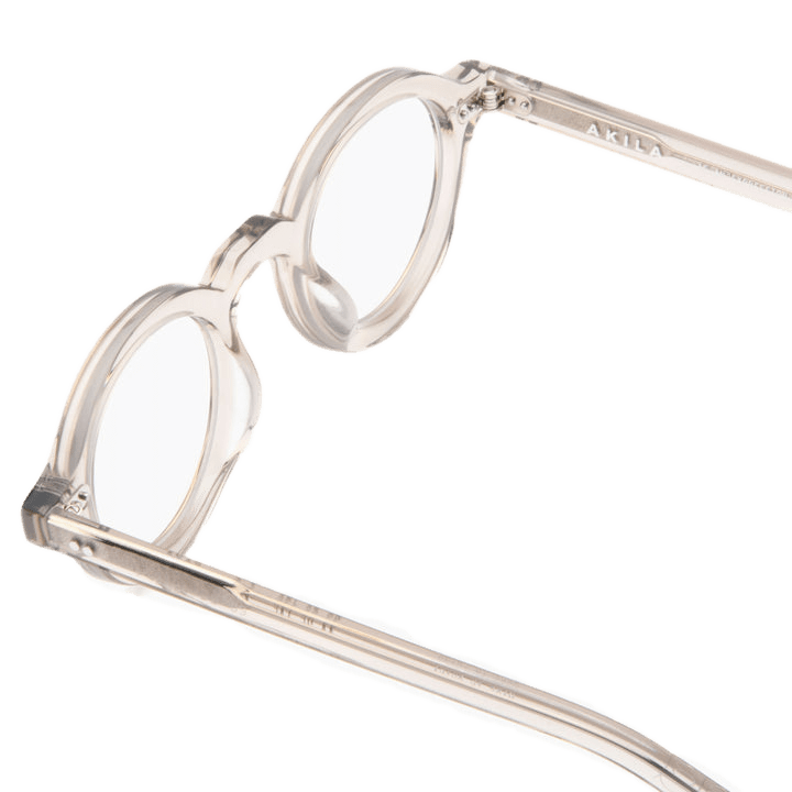 Kaya Optical / Warm Grey Acetate & Blue - Light Lens - Shade Files