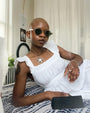 Kaya Optical / Warm Grey Acetate & Blue - Light Lens - Shade Files
