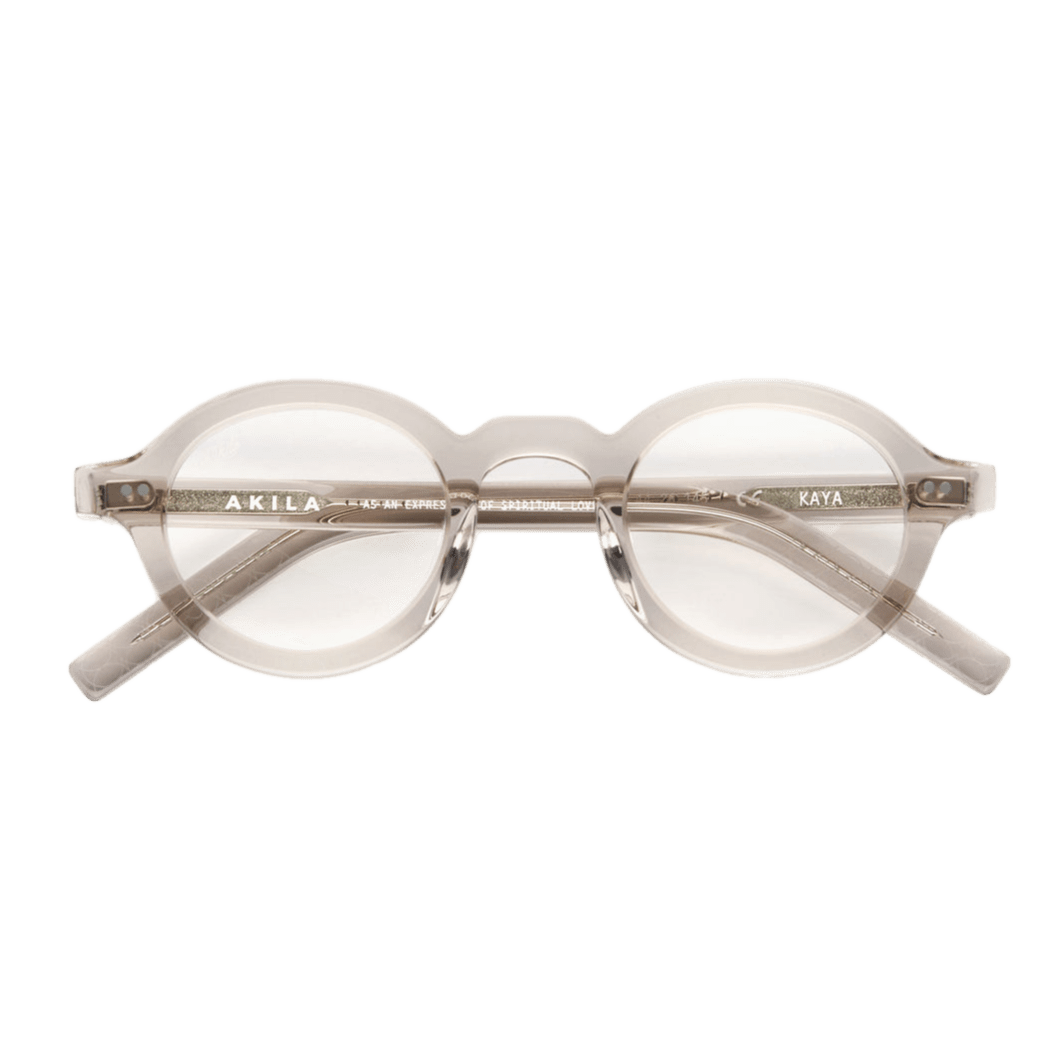 Kaya Optical / Warm Grey Acetate & Blue - Light Lens - Shade Files