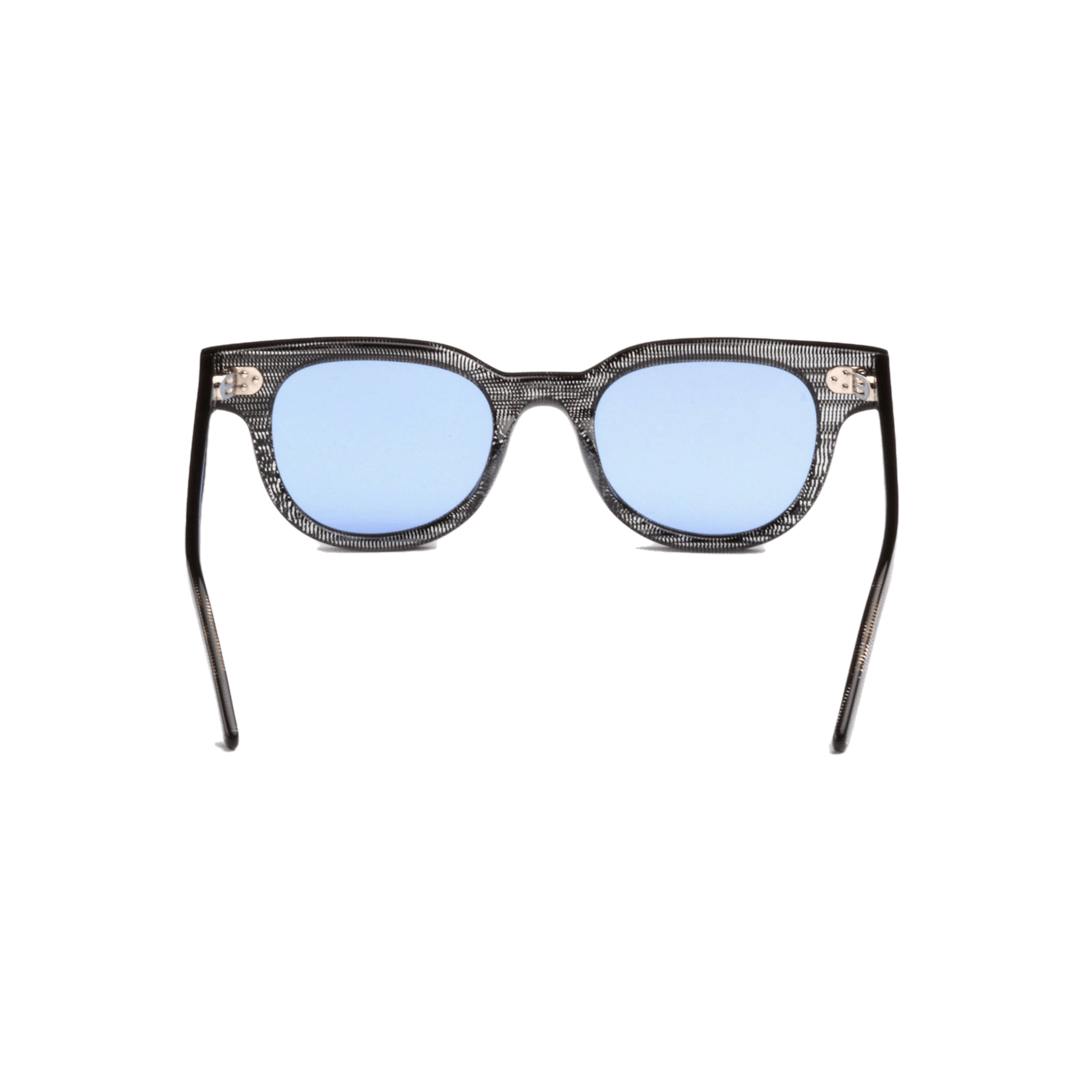 Legacy / Raw Moiré Acetate & Sky Blue Lens - Shade Files