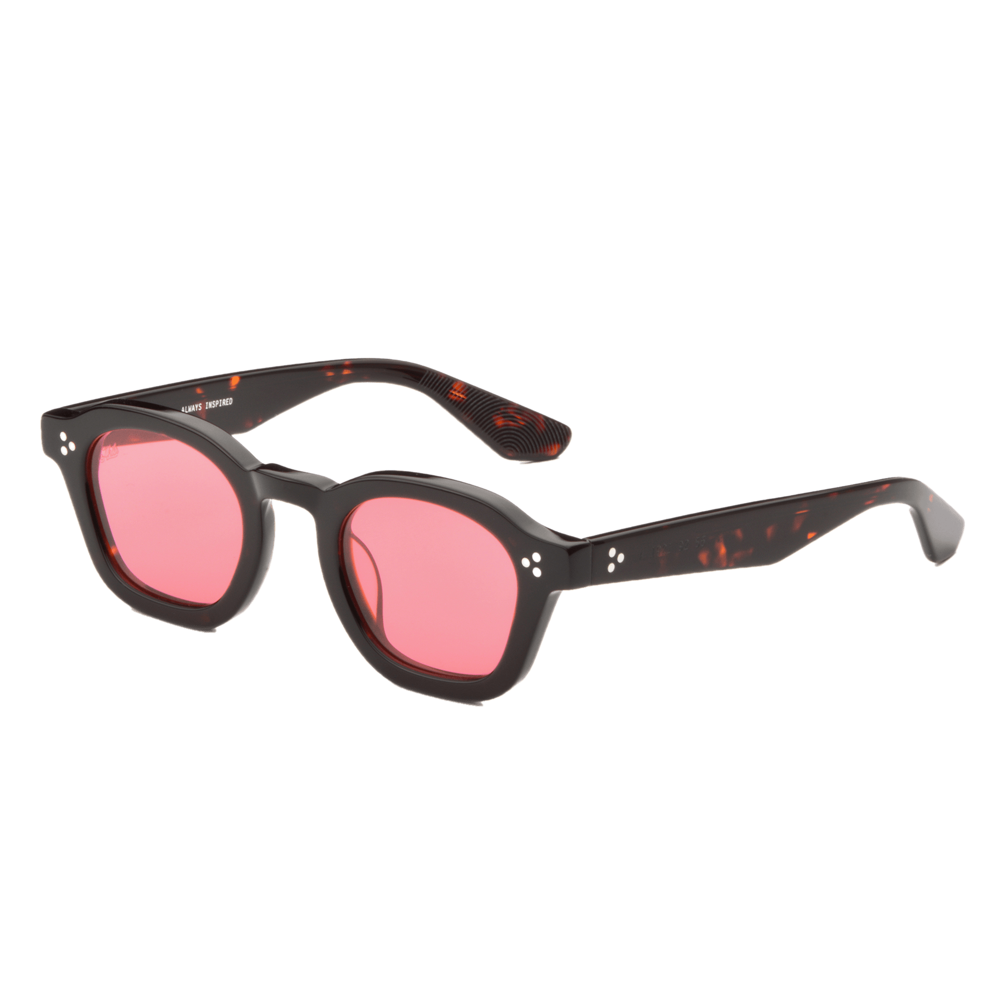 Logos / Tortoise Acetate & Rose Lens - Shade Files