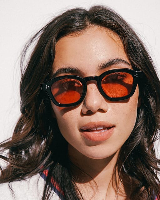 Logos / Tortoise Acetate & Rose Lens - Shade Files