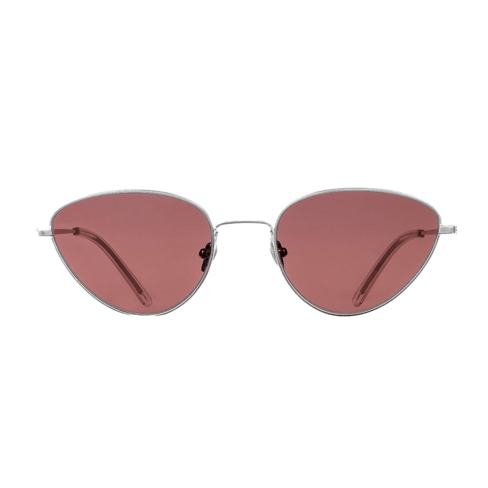 Luna / Silver Metal & Rose Lens Luna / Silver Metal & Rose Lens