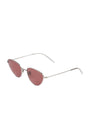 Luna / Silver Metal & Rose Lens - Shade Files
