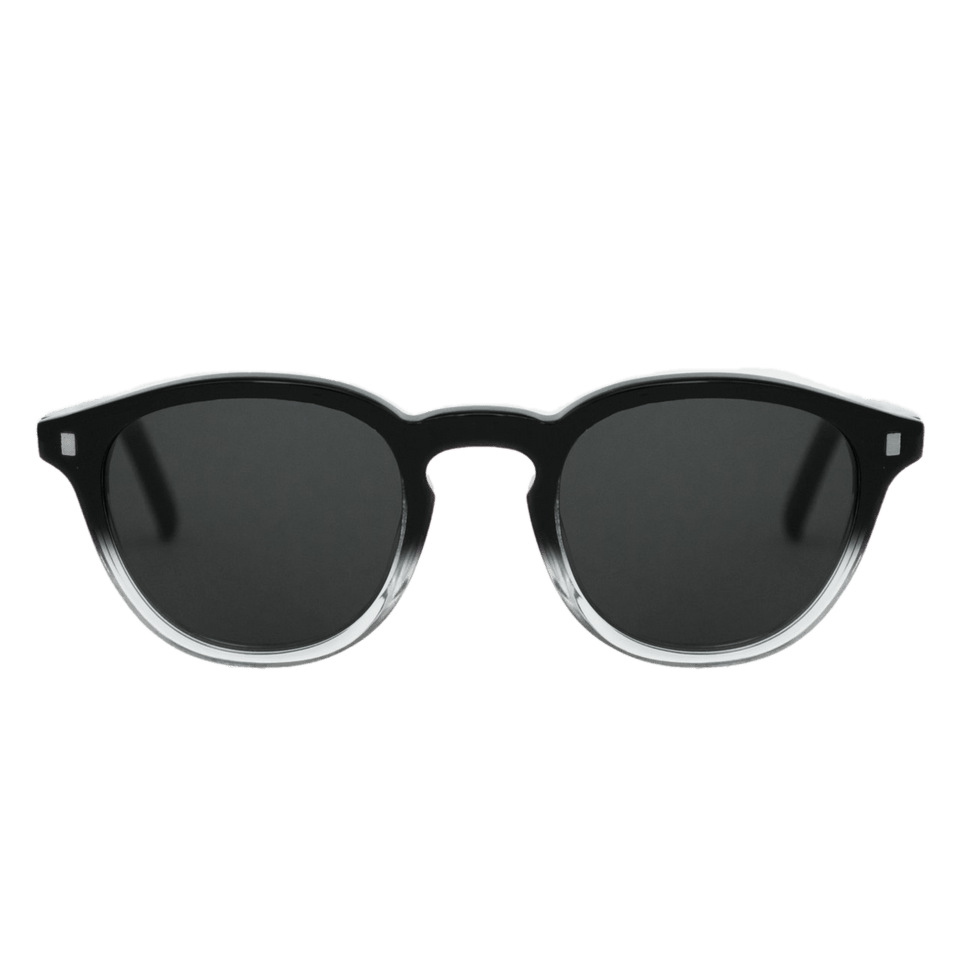Nelson / Black Crystal Acetate & Grey Lens Nelson / Black Crystal Acetate & Grey Lens