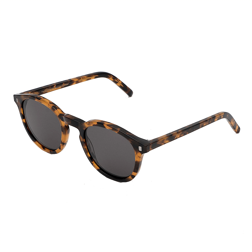 Nelson / Havana Acetate & Grey Lens - Shade Files