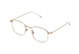 Oscar Slim Optical / White Gold Metal & Blue - Light Lens - Shade Files