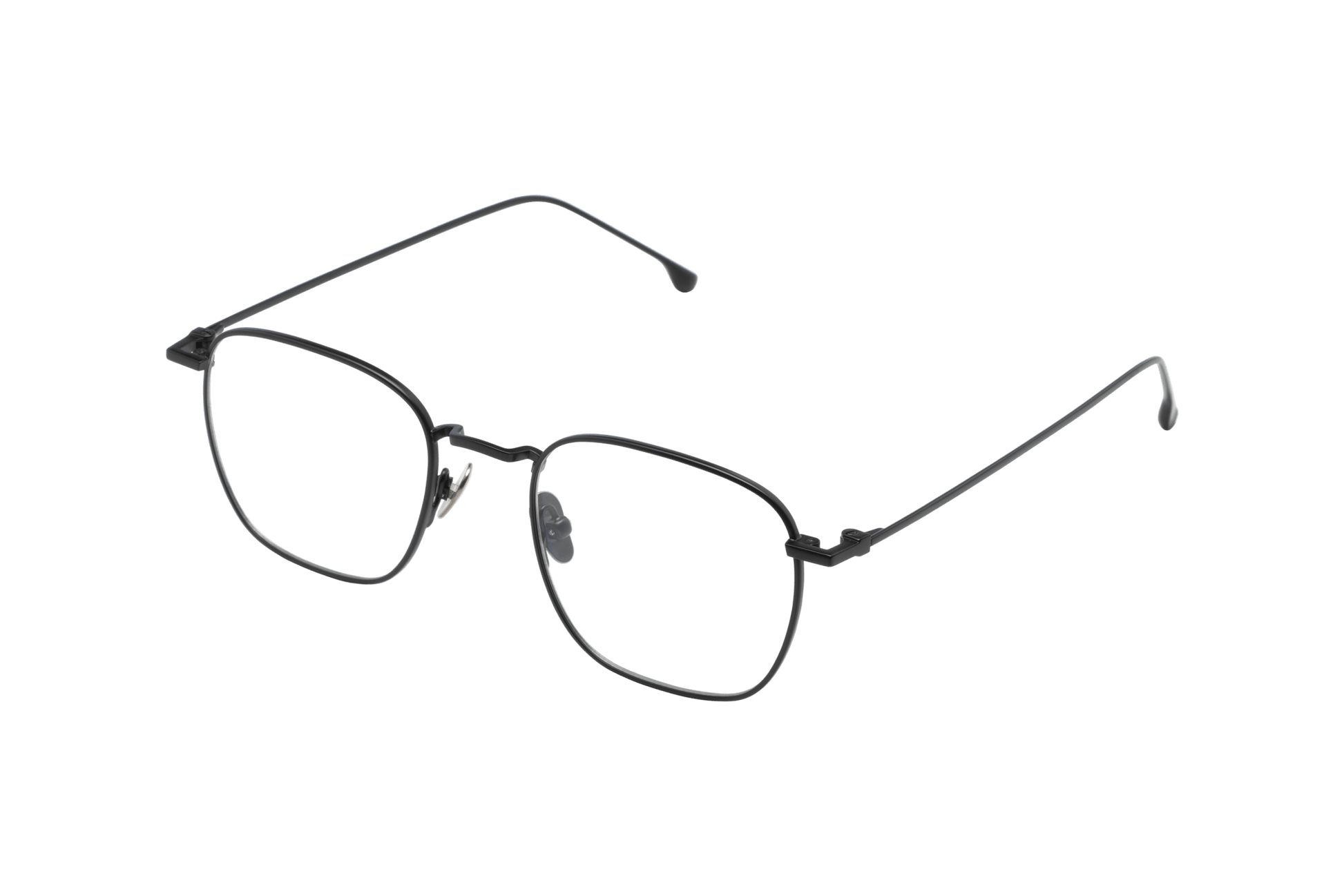 Oscar Slims Optical / Black Metal & Blue - Light Lens - Shade Files
