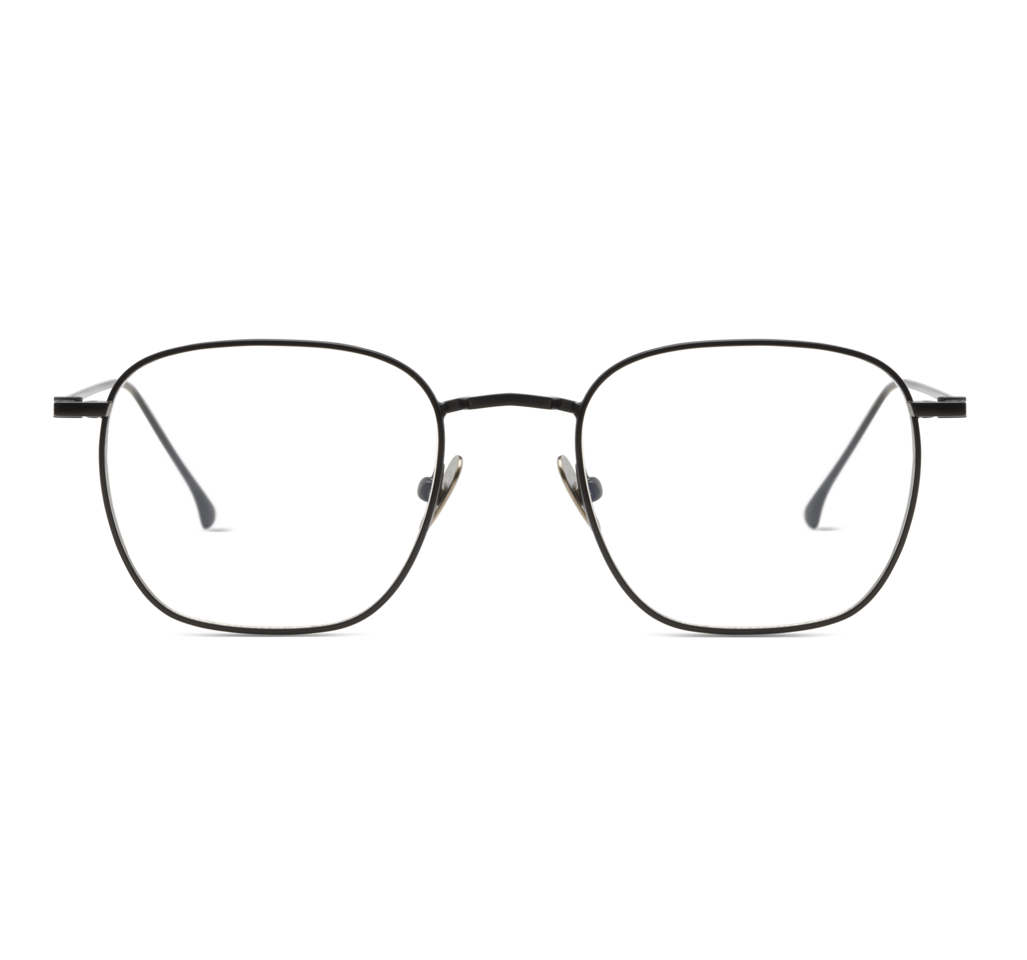 Oscar Slims Optical / Black Metal & Blue - Light Lens - Shade Files