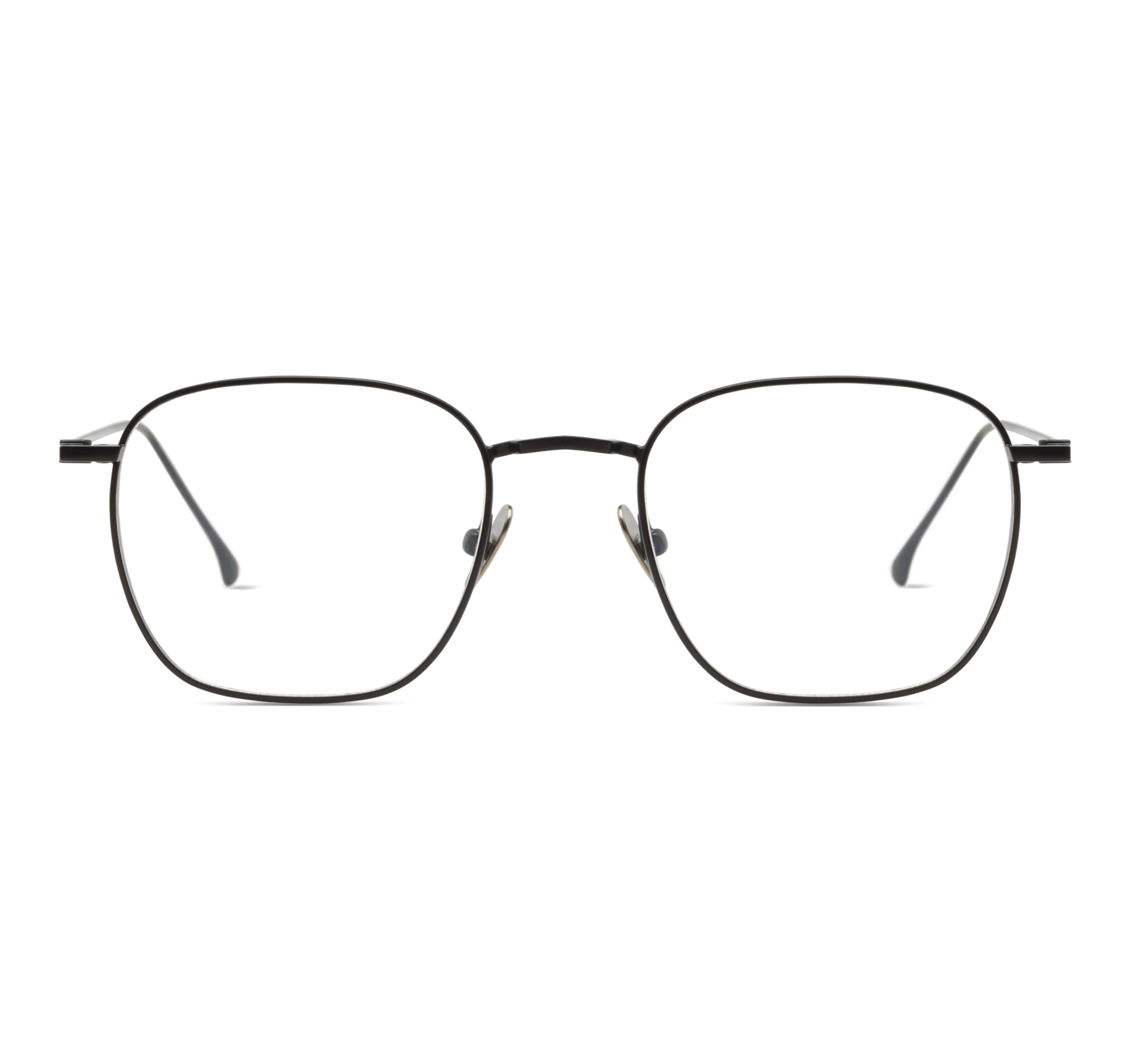 Oscar Slims Optical / Black Metal & Blue - Light Lens - Shade Files