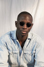 Otis / Gold Metal & Green Solid Lens - Shade Files
