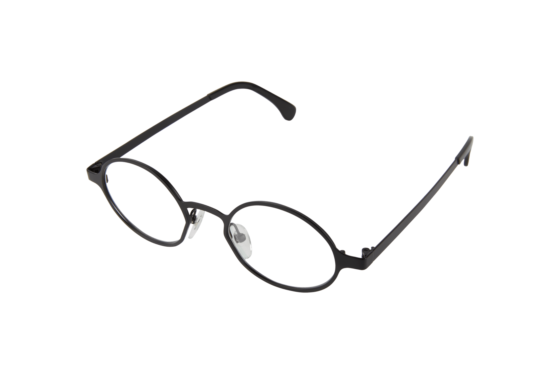 Quin Optical / Black Metal & Blue - Light Lens - Shade Files