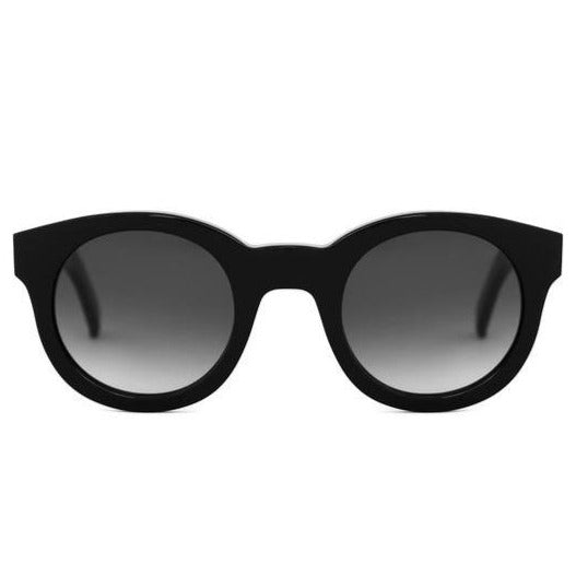 Shiro / Black Acetate & Grey Gradient Lens Shiro / Black Acetate & Grey Gradient Lens