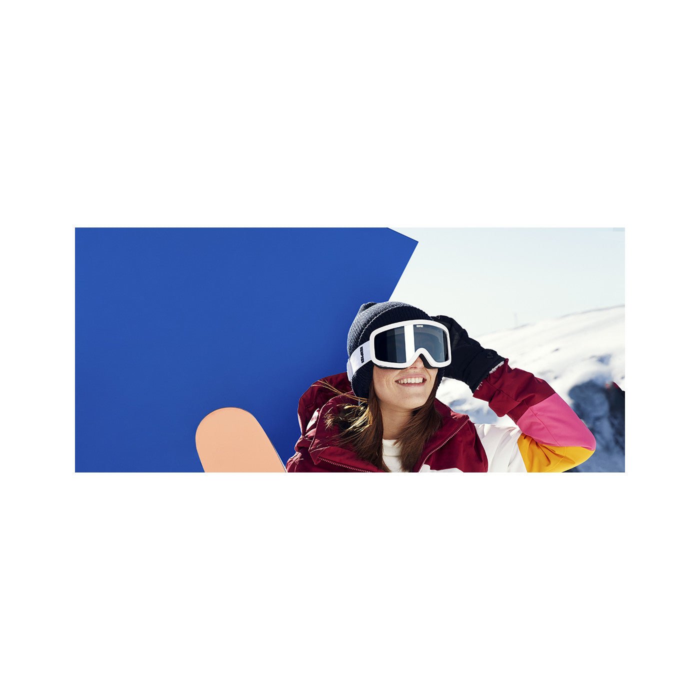 Ski Snowboard Goggles / Small / Orange - Shade Files