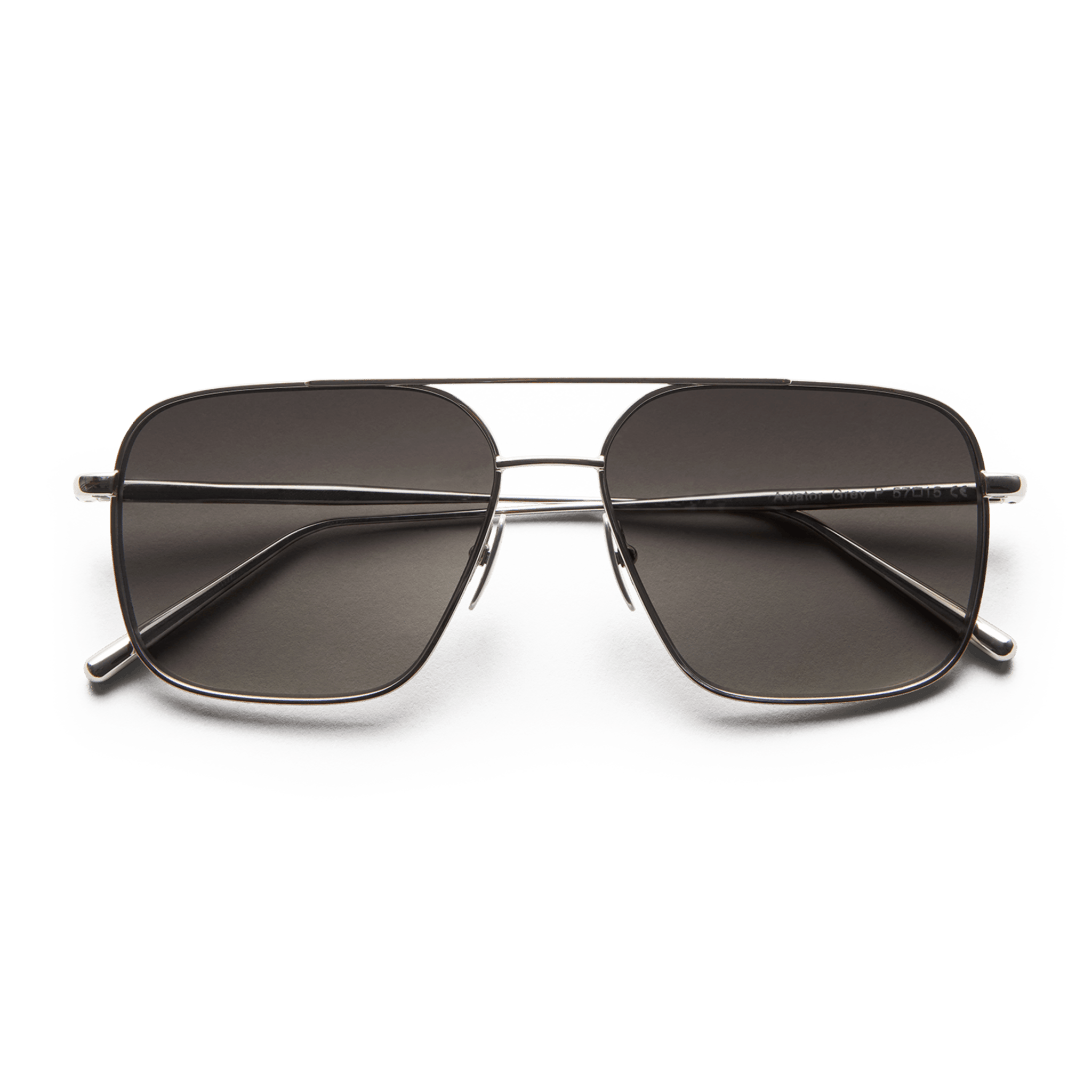 Steel Limited Aviator / Silver & Grey Lens - Shade Files