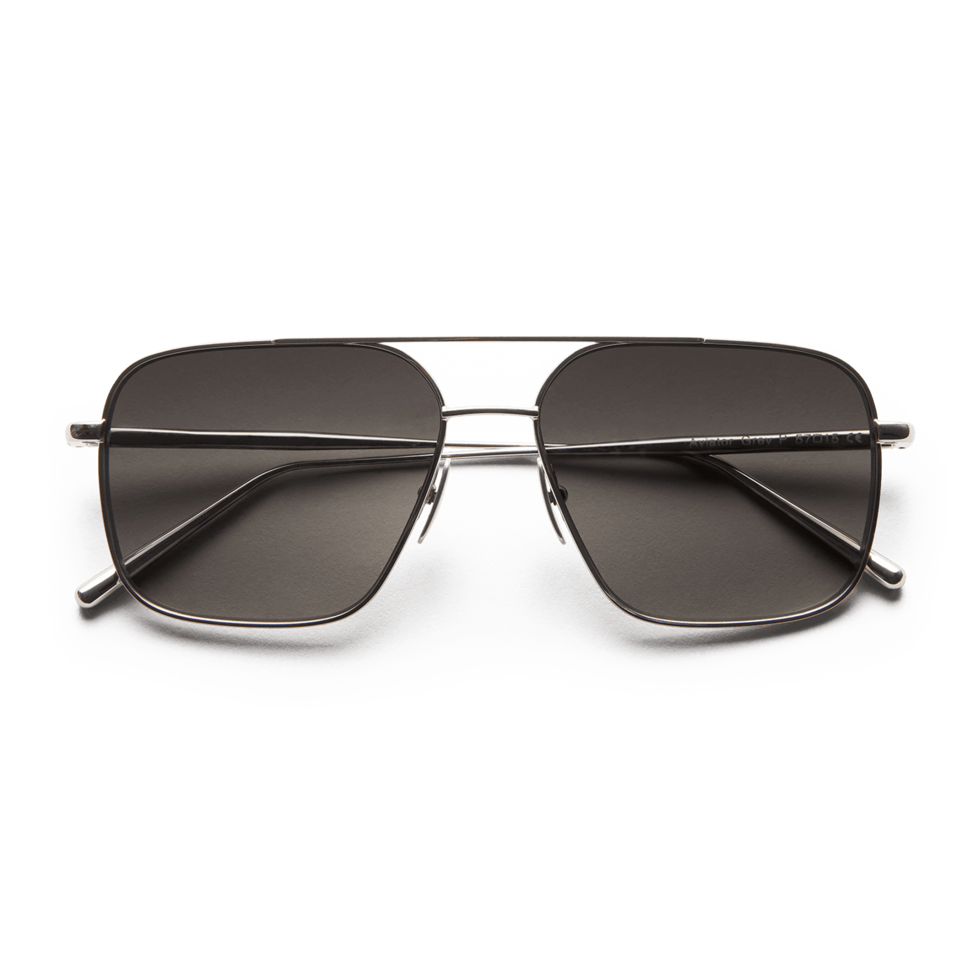 Steel Limited Aviator / Silver & Grey Lens - Shade Files