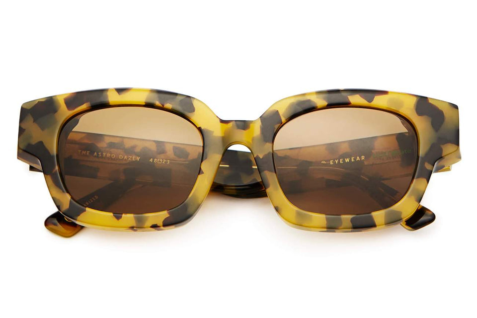 The Astro Dazey / Leopard Tortoise Bio & Polarised Brown Lens The Astro Dazey / Leopard Tortoise Bio & Polarised Brown Lens