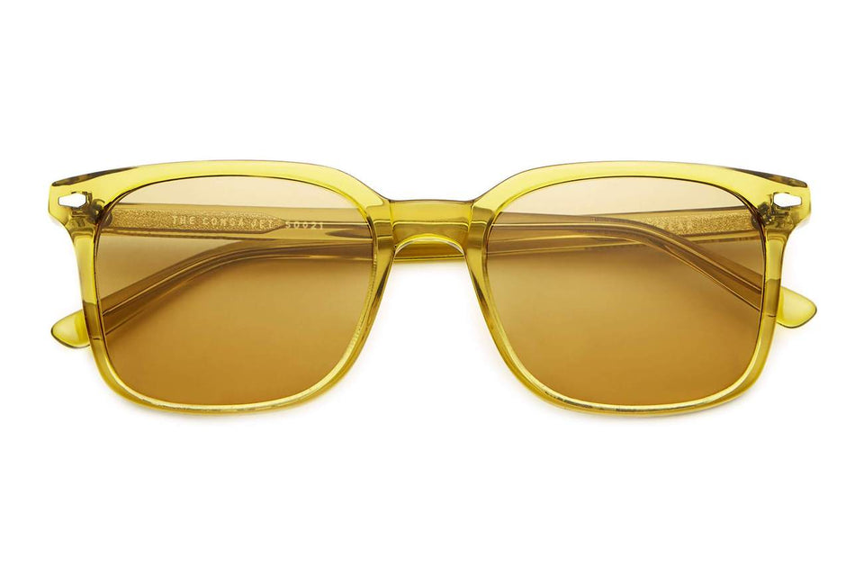 The Conga Jet / Crystal Kelp & Mustard Lens The Conga Jet / Crystal Kelp & Mustard Lens