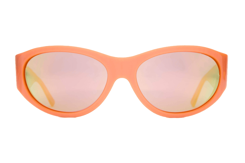 The Funk Daddy / Recycled Metallic Peach & Peach Mirror Lens The Funk Daddy / Recycled Metallic Peach & Peach Mirror Lens