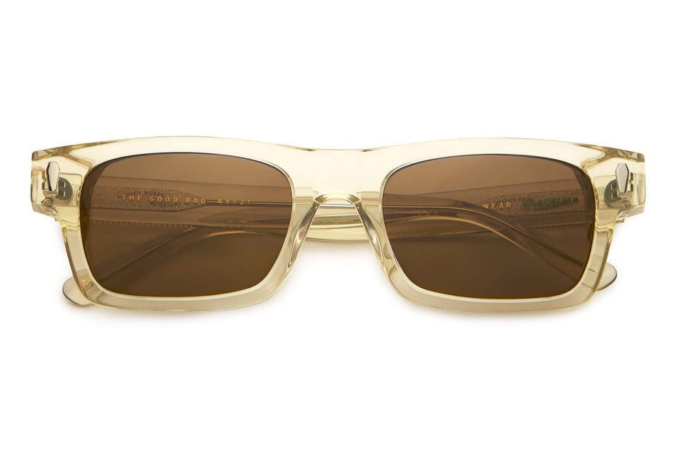 The Good Bad / Crystal Champagne Bio & Polarised Bronze Lens The Good Bad / Crystal Champagne Bio & Polarised Bronze Lens