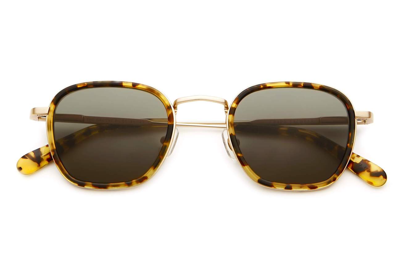 The Groove Pilot / Brushed Gold & Tokyo Tortoise Bio & Vintage Green Lens - Shade Files