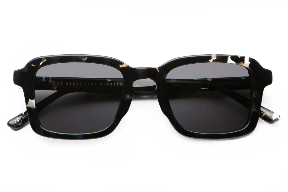 The Heavy Tropix / Black Tortoise Bio & Polarised Grey Lens The Heavy Tropix / Black Tortoise Bio & Polarised Grey Lens
