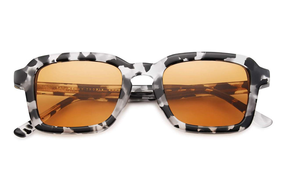 The Heavy Tropix / Onyx Tortoise Bio & Burnt Orange Lens The Heavy Tropix / Onyx Tortoise Bio & Burnt Orange Lens