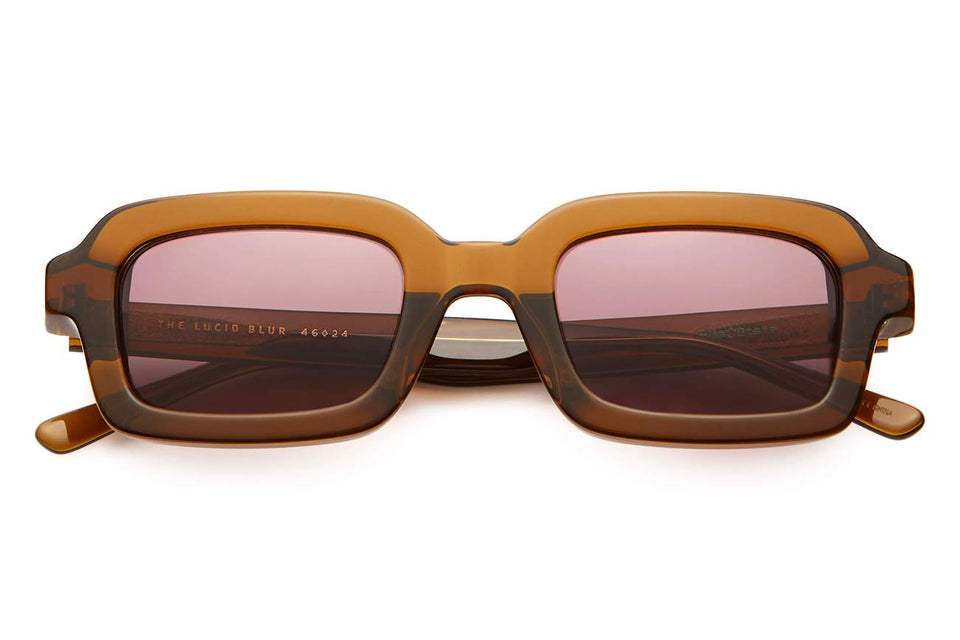 The Lucid Blur / Crystal Hemp & Plum Lens The Lucid Blur / Crystal Hemp & Plum Lens