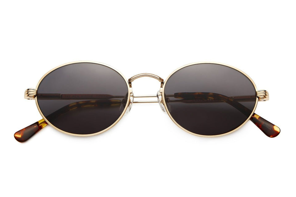 The New Riddim / Brushed Gold & Dark Tortoise Lens The New Riddim / Brushed Gold & Dark Tortoise Lens