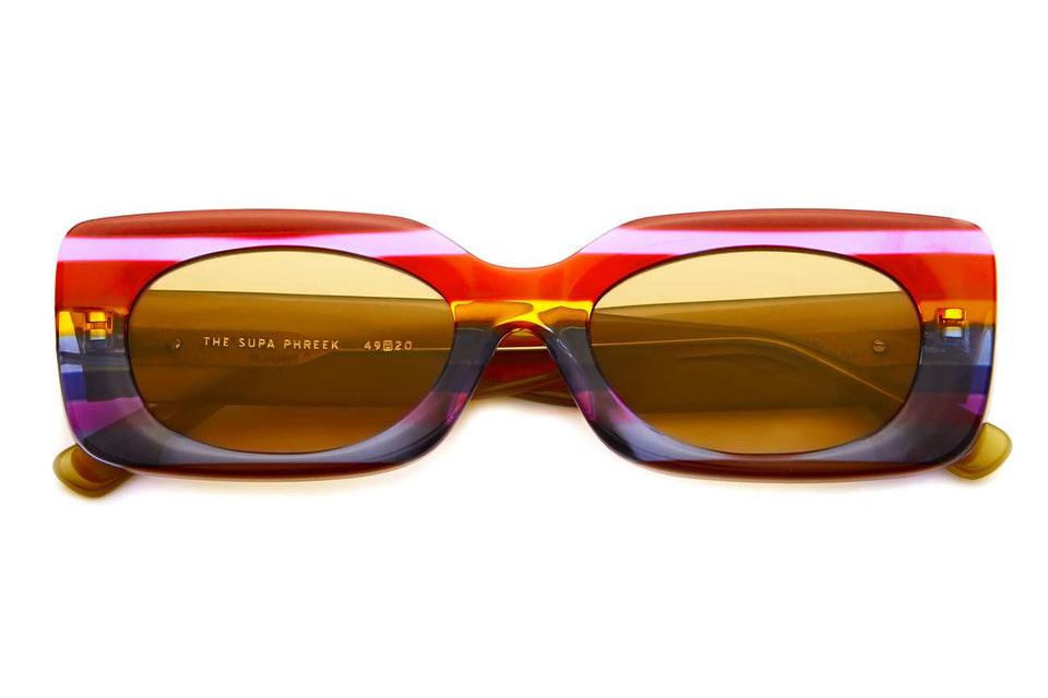 The Supa Phreek / Rainbow & Mustard Lens The Supa Phreek / Rainbow & Mustard Lens