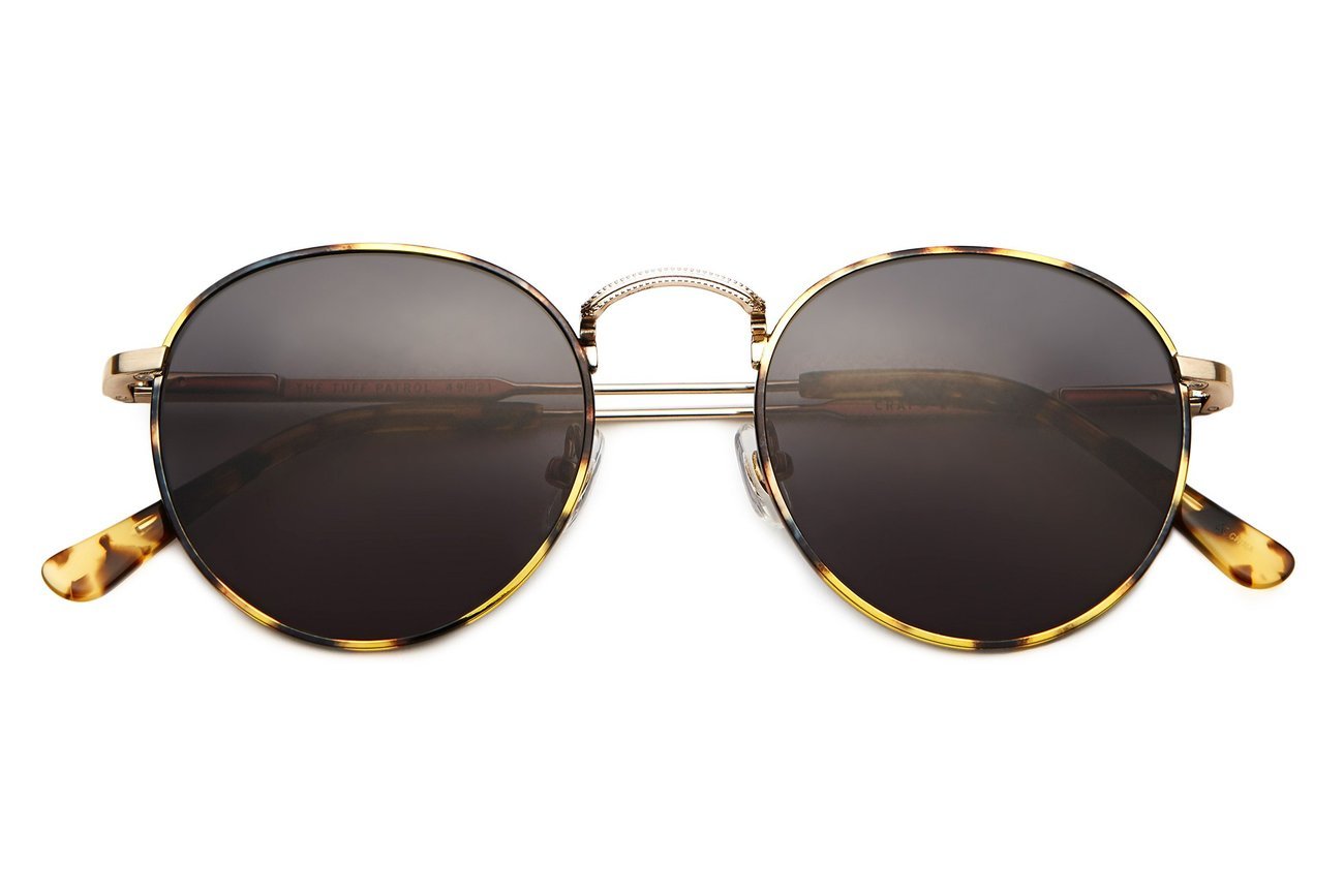 The Tuff Patrol / Brushed Gold & Tokyo Tortoise Lens - Shade Files