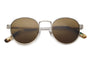 The Tuff Patrol / Matte Silver & Jaguar Tortoise Bio & Polarised Grapeseed Lens - Shade Files