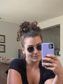 The Tuff Patrol / Matte Silver & Jaguar Tortoise Bio & Polarised Grapeseed Lens - Shade Files